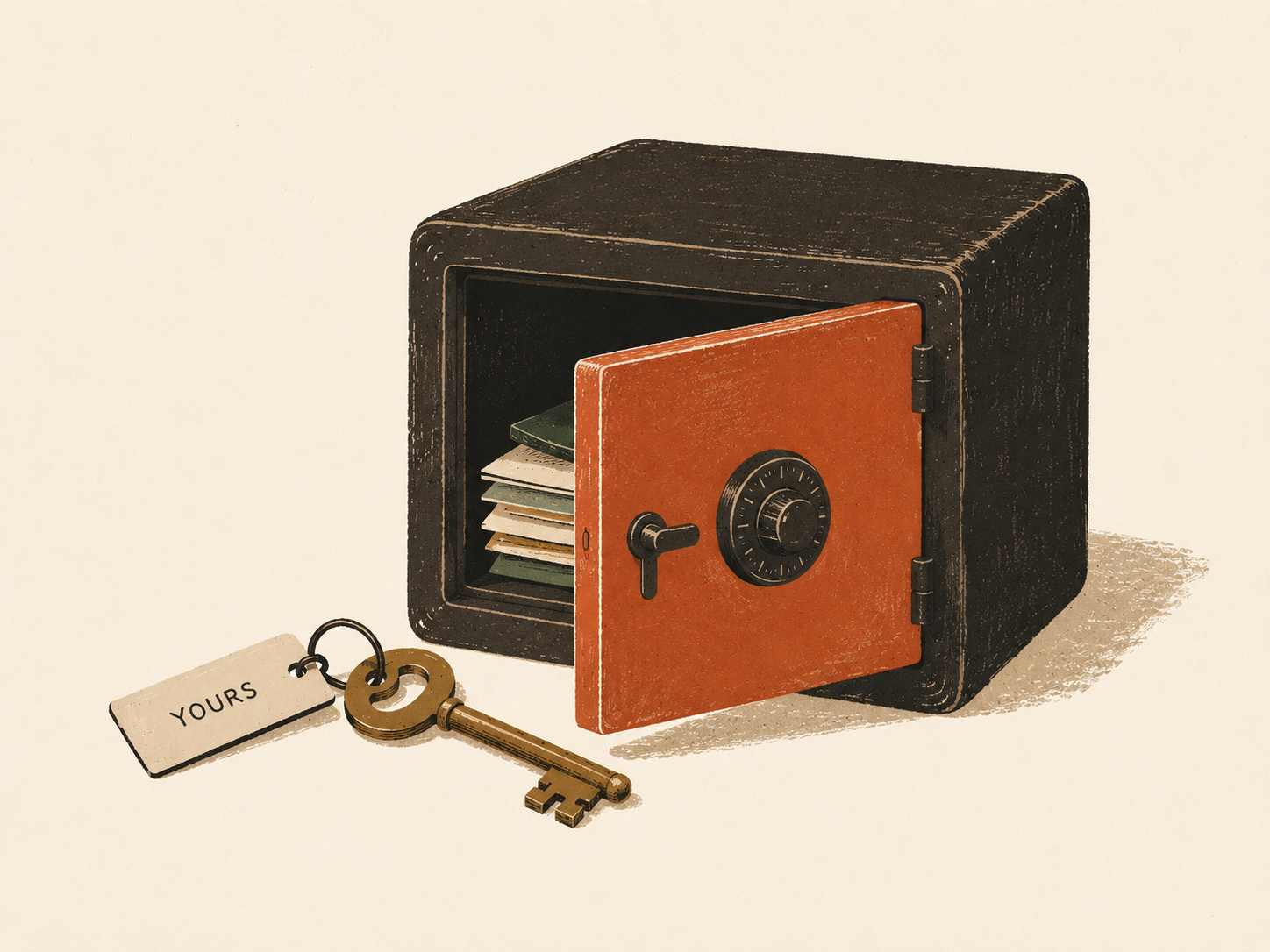 An agent carrying your private instance — yours, portable, isolated